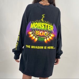 Toys R U Monster Crew Race Car Crewneck Sweatshirt